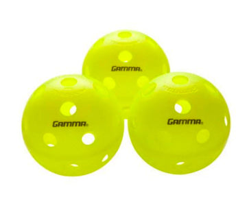 GAMMA Photon Indoor Pickleball Ball 3-pack