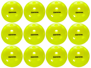 GAMMA Photon Indoor Pickleball Ball 12-pack