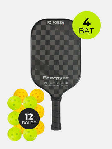 4 x FZ FORZA Energy 18K + 12 Pickleball bolde